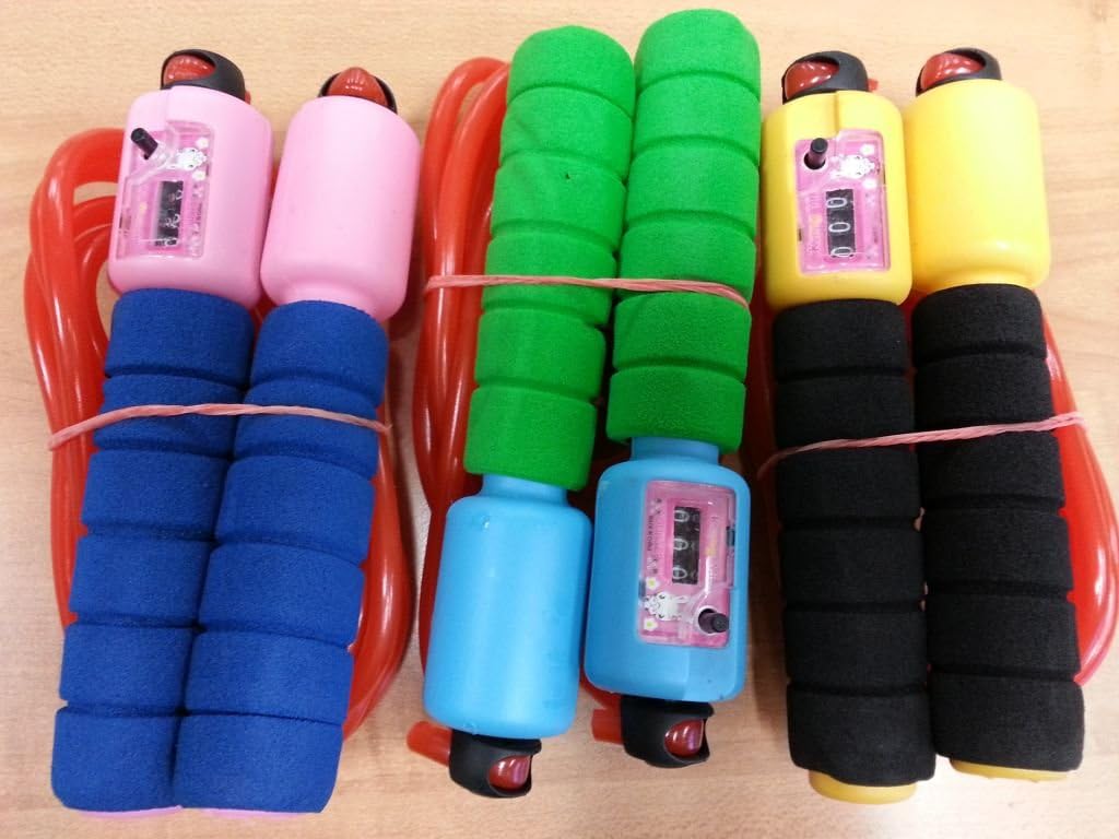 新しいビニールSkipping Rope withカウンタ