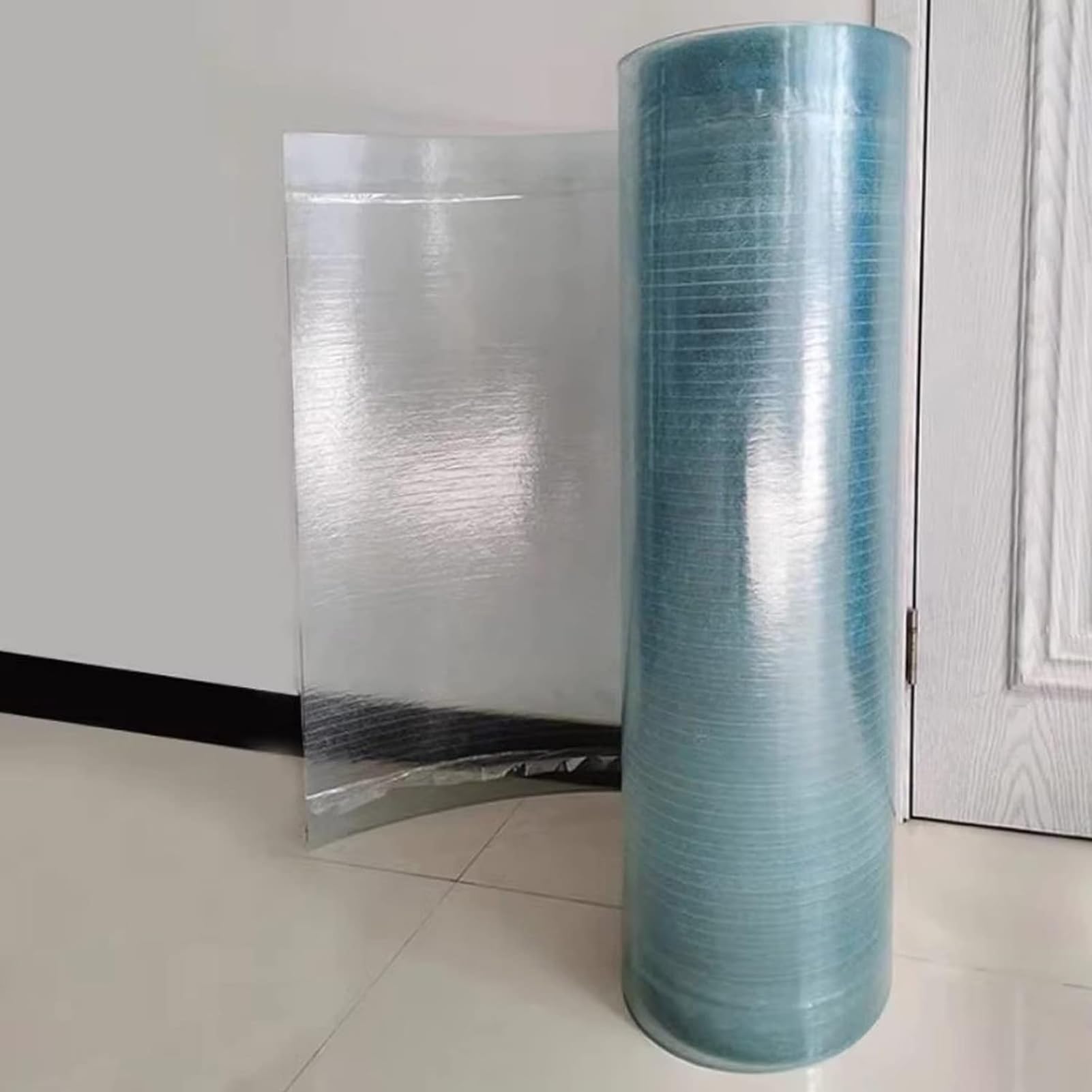 Pannelli per tetti impermeabili con protezione dai raggi UV, 0,8 mm, per giardini, terrazze, balconi e serre, 0,8 x 20 m