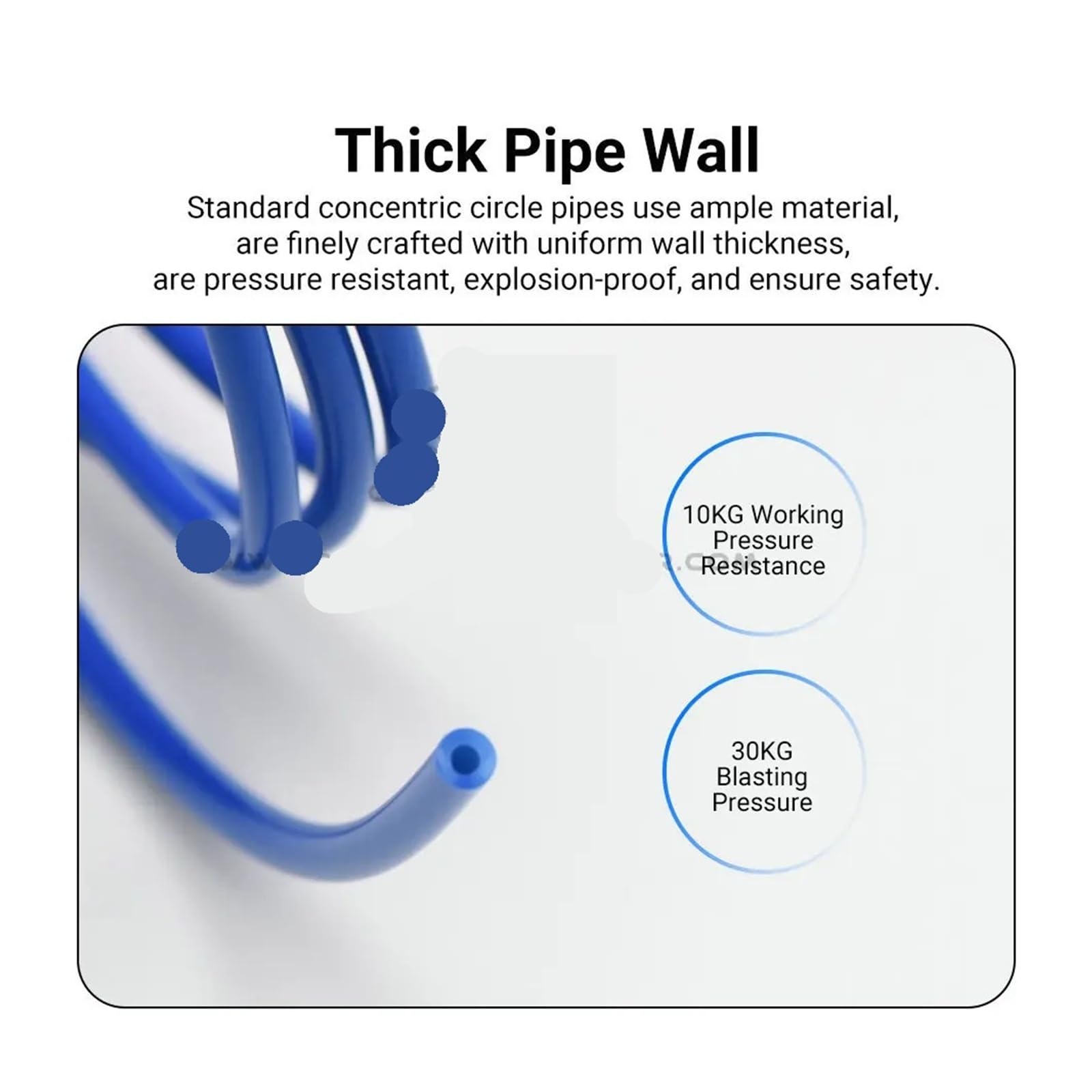 Tubo de PTFE 1M ID 1,9mm OD 4mm for impresora 3D extrusora Bowden