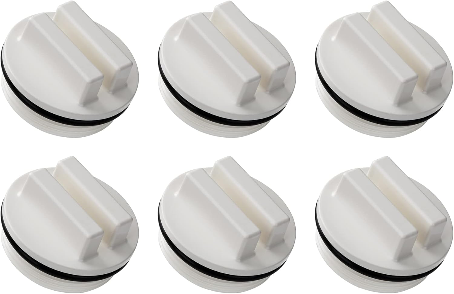 SuiTool 1.5" Threaded Pool Spa Return Winterizing Plug with