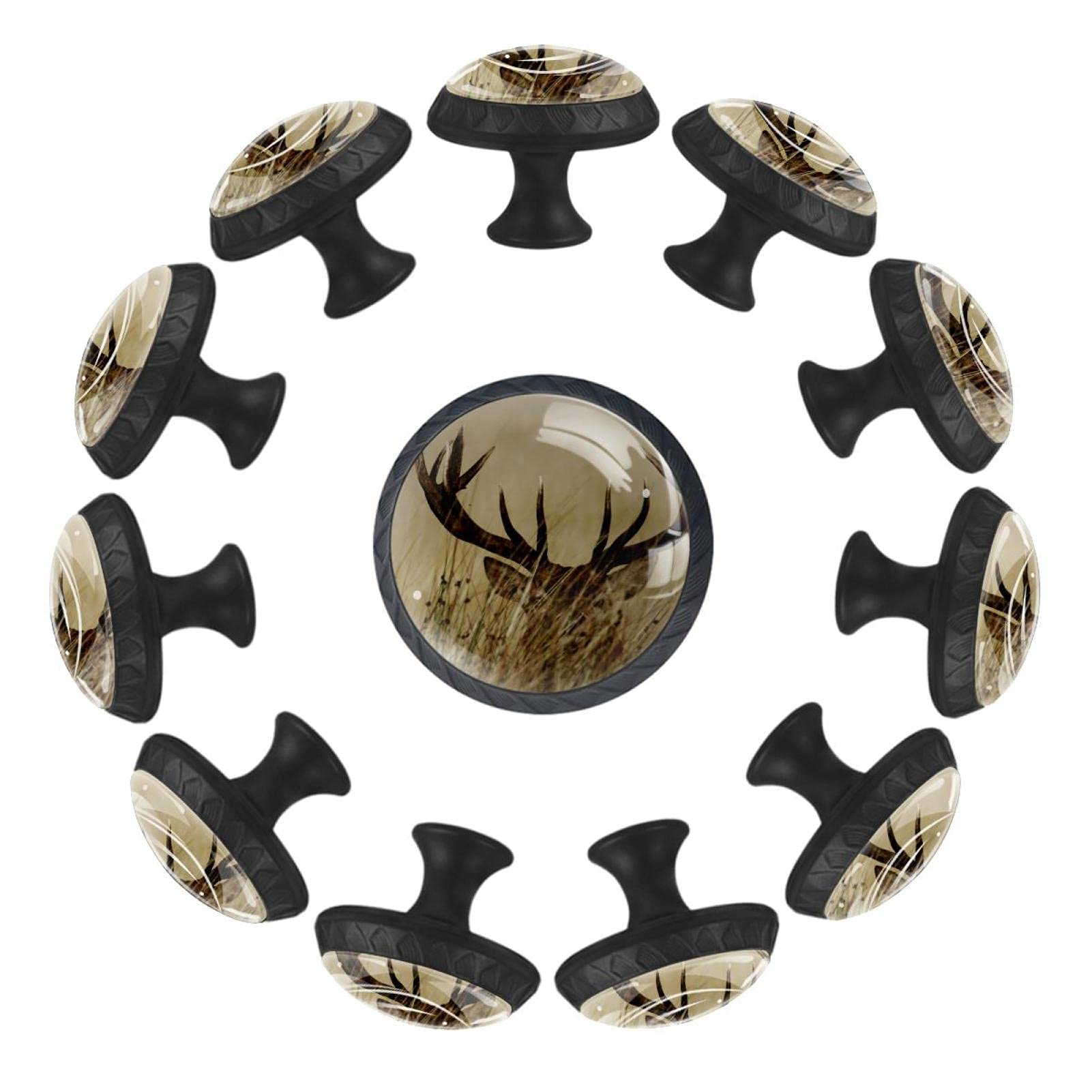 Boutons de tiroir en verre pour relooker vos placards de cuisine et commodes