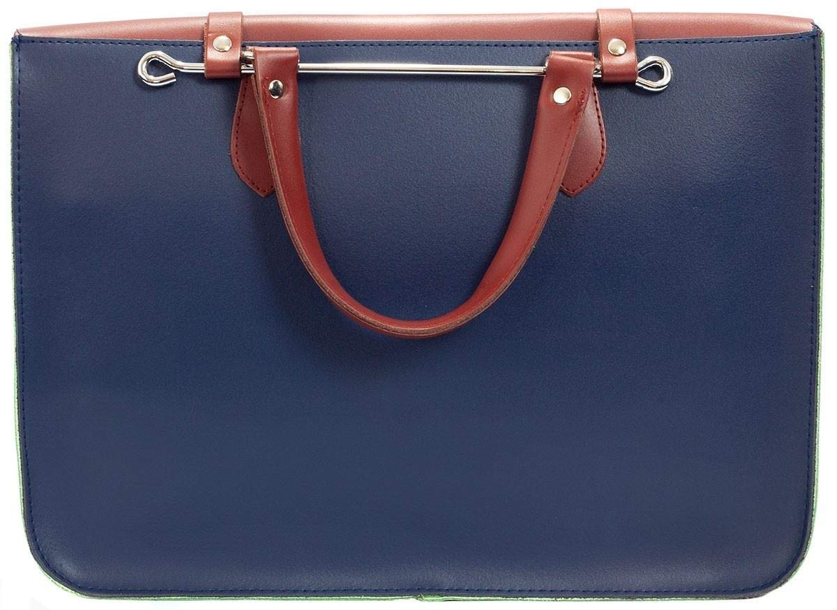 Montford MFC1MC Leather Music Carry Case - Multi Colour, Multi-colour, A4 - Image 3