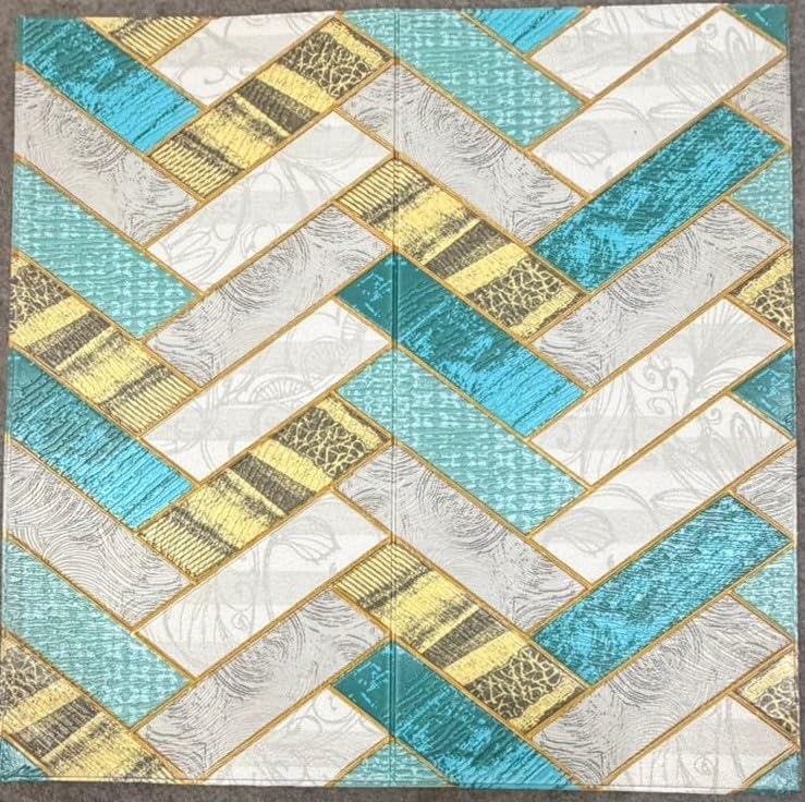 Image of Barebeauty 3D Wall Panel Wallpaper, Self Adhesive PE Foam Brick Sticker, Waterproof Wall Covering for Home Decor, 70 x 70 cm (Pack of 45, 237.15 Sq. Ft. Approx)