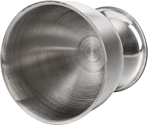 Miniatura 3 de Elsjoy Paquete de 8 soportes para huevos con 8 cucharas, juego de tazas de huevos de acero inoxidable para huevos duros y blandos, herramientas de