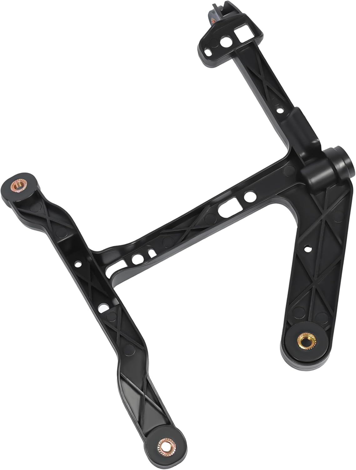 HECASA Fog Light Bracket Compatible with 2013-2024 Dodge Ram 1500 Classic Front Bumper Bracket Fog Lamp Mounting Kit PA6 Plastic Driver Side Replacement for CH1061108, 68232454AA
