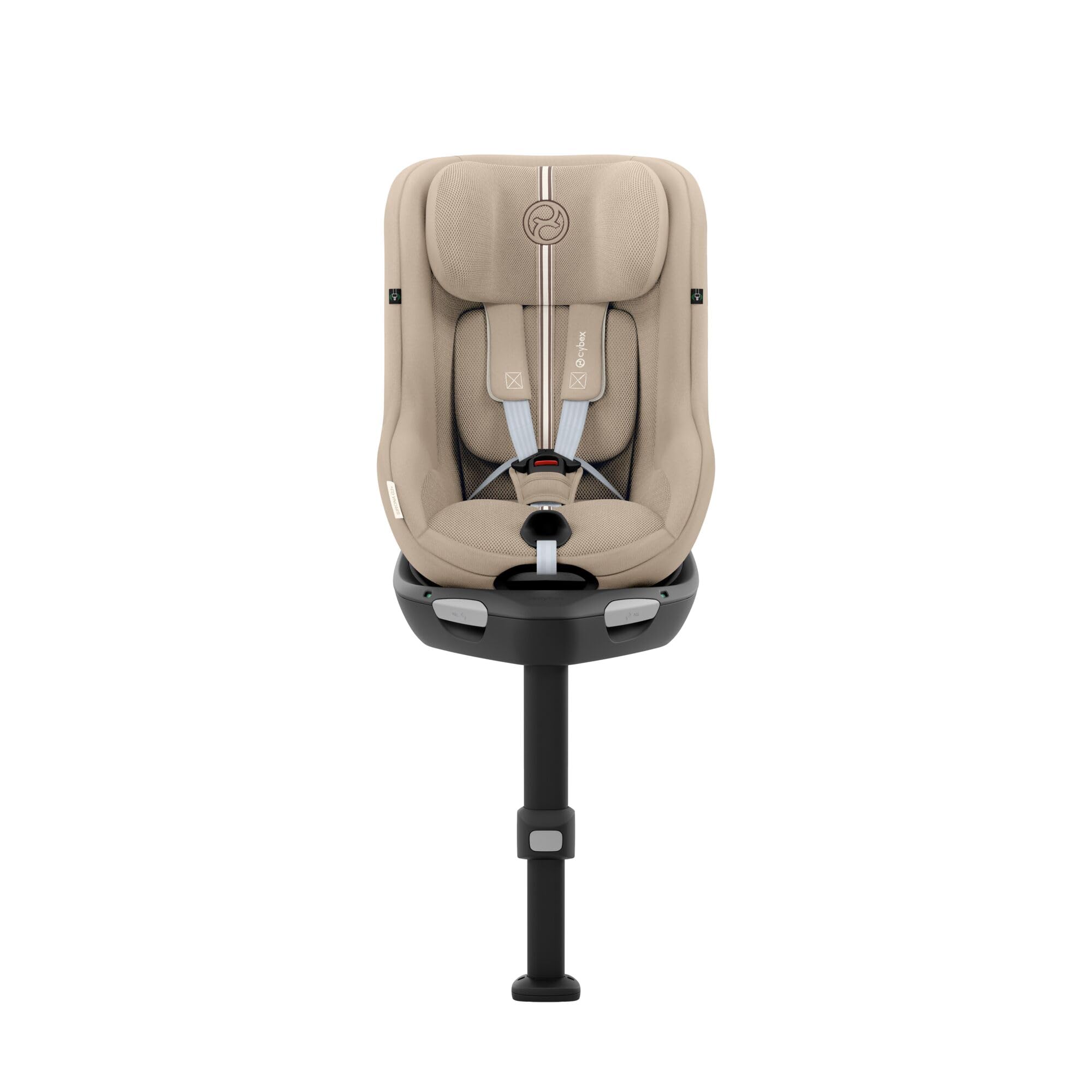 CYBEX Gold Silla de Coche Sirona G3 Plus Sin Base, De 3 Meses a 4 Años Aprox. (Desde el Nacimiento con Adaptador), Máx. 19 kg, 61-105 cm (Desde 40 cm con Adaptador Recién Nacidos), Almond Beige