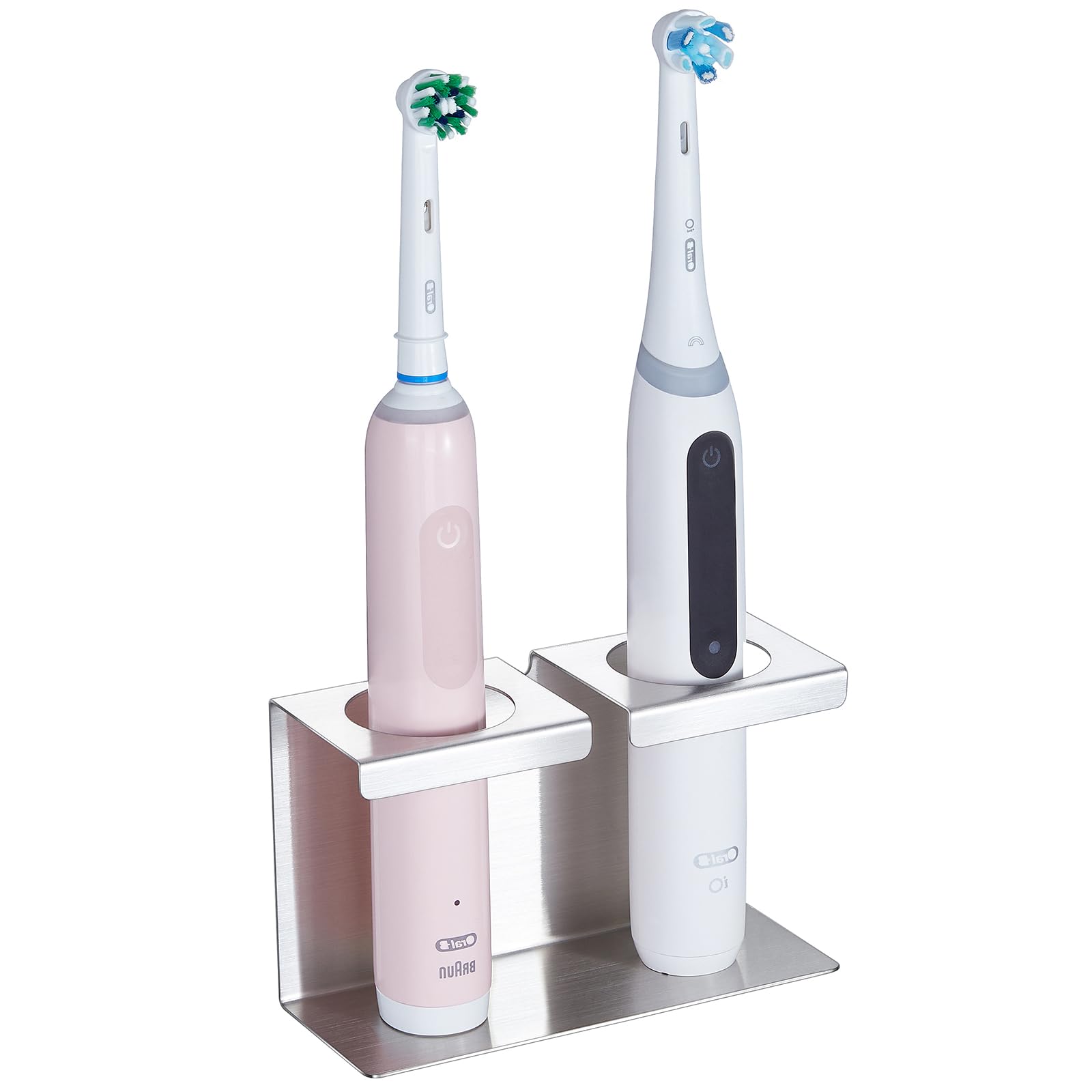 Porta Spazzolino Elettrico Senza Foratura - Acciaio Inox SUS304 Con Ganci, Organizer Da Bagno - Foto 10