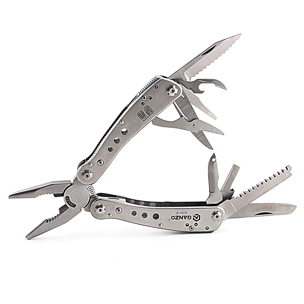 GanzoMulti Tools G201/ G201B/ G201H Pliers Set with Kits Portable for Camping Hiking Climbing Adventure Rescue Fishing and Daily life