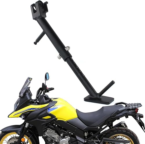 Xitomer Compatible con V-Strom 650 DL650 2012-2023 Soporte lateral grande ajustable para motocicleta de 2 pulgadas