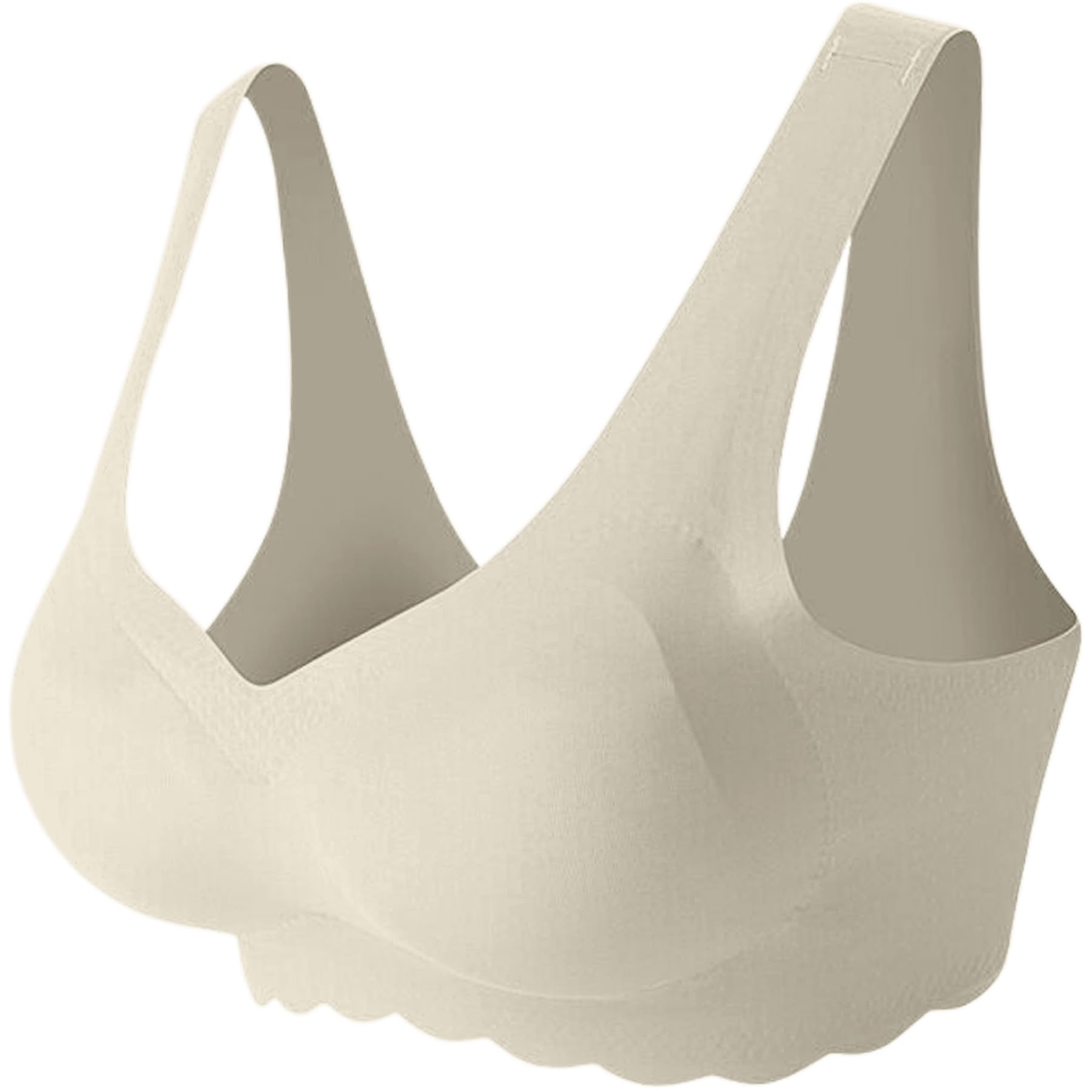 Sponsored Ad – Seamless Running Bra, Medium Impact Quick Dry Sport Bra