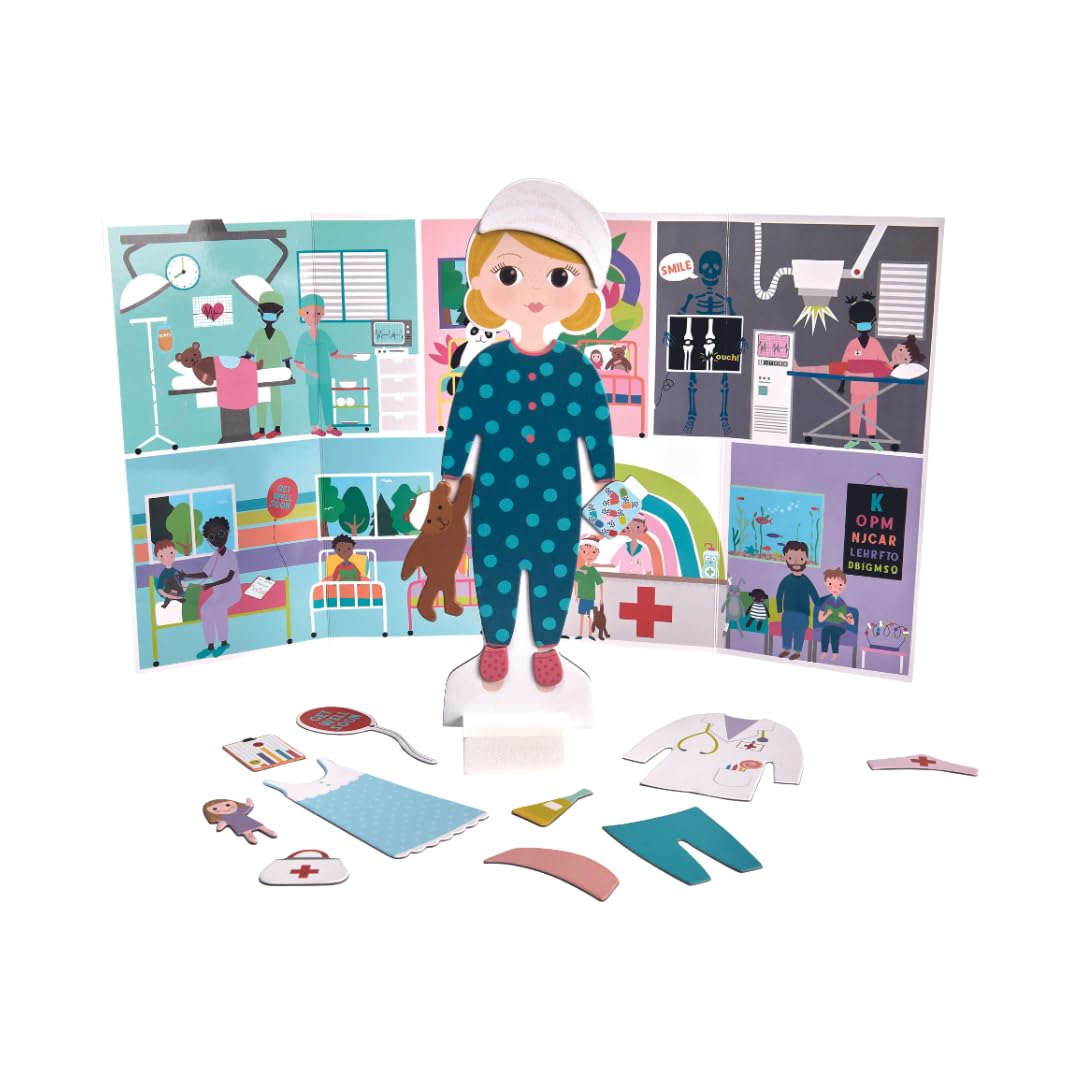 FLOSS & ROCK FLS44P6442 - FLORENCE MAGNETIC DRESS UP DOLL