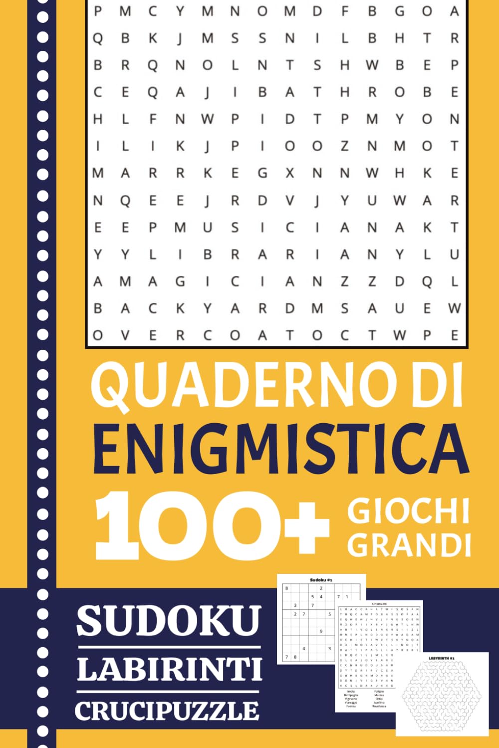Quaderno di Enigmistica: 100+ giochi grandi