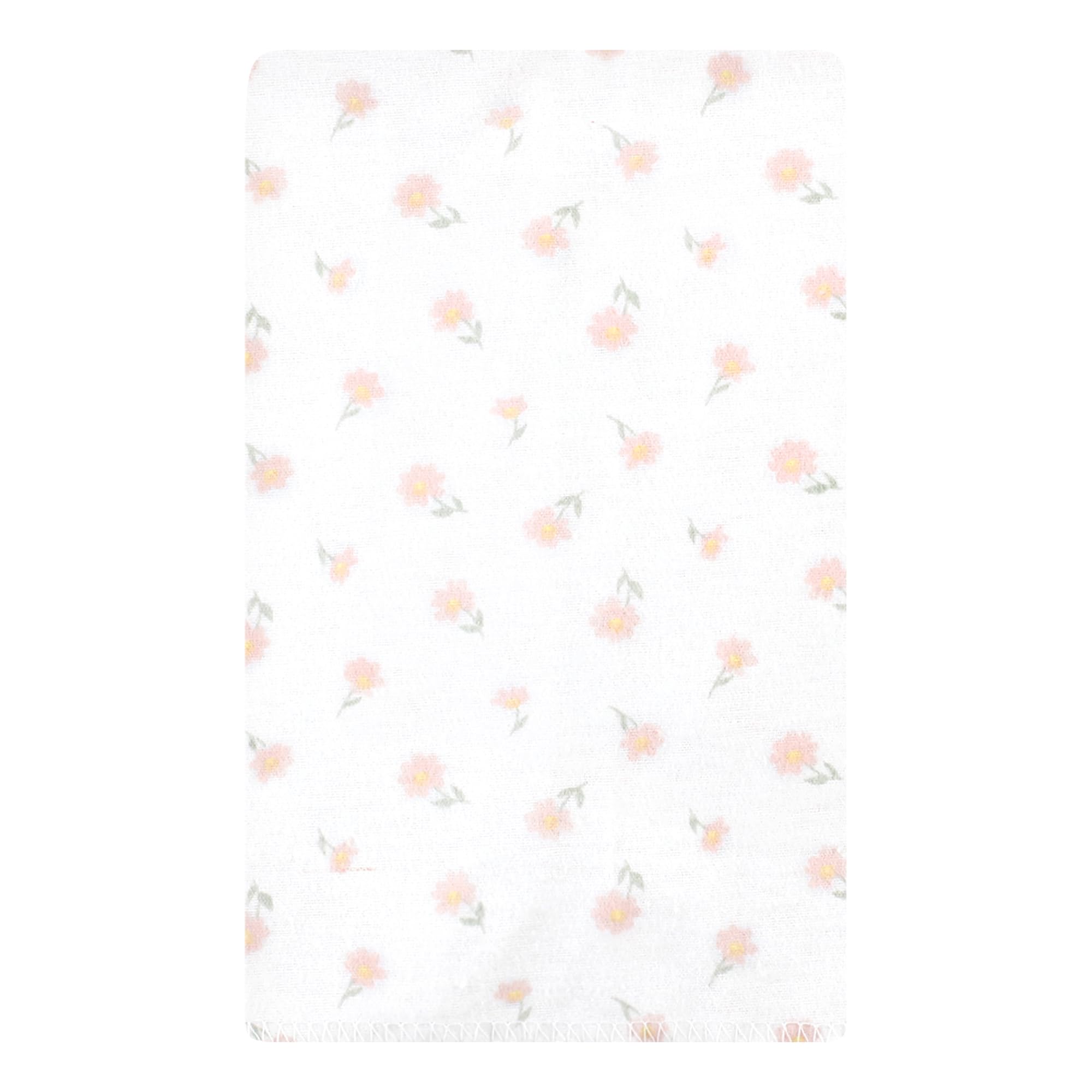 Hudson Baby Cotton Flannel Burp Cloths, Hummingbird Garden 10 Pack, One Size