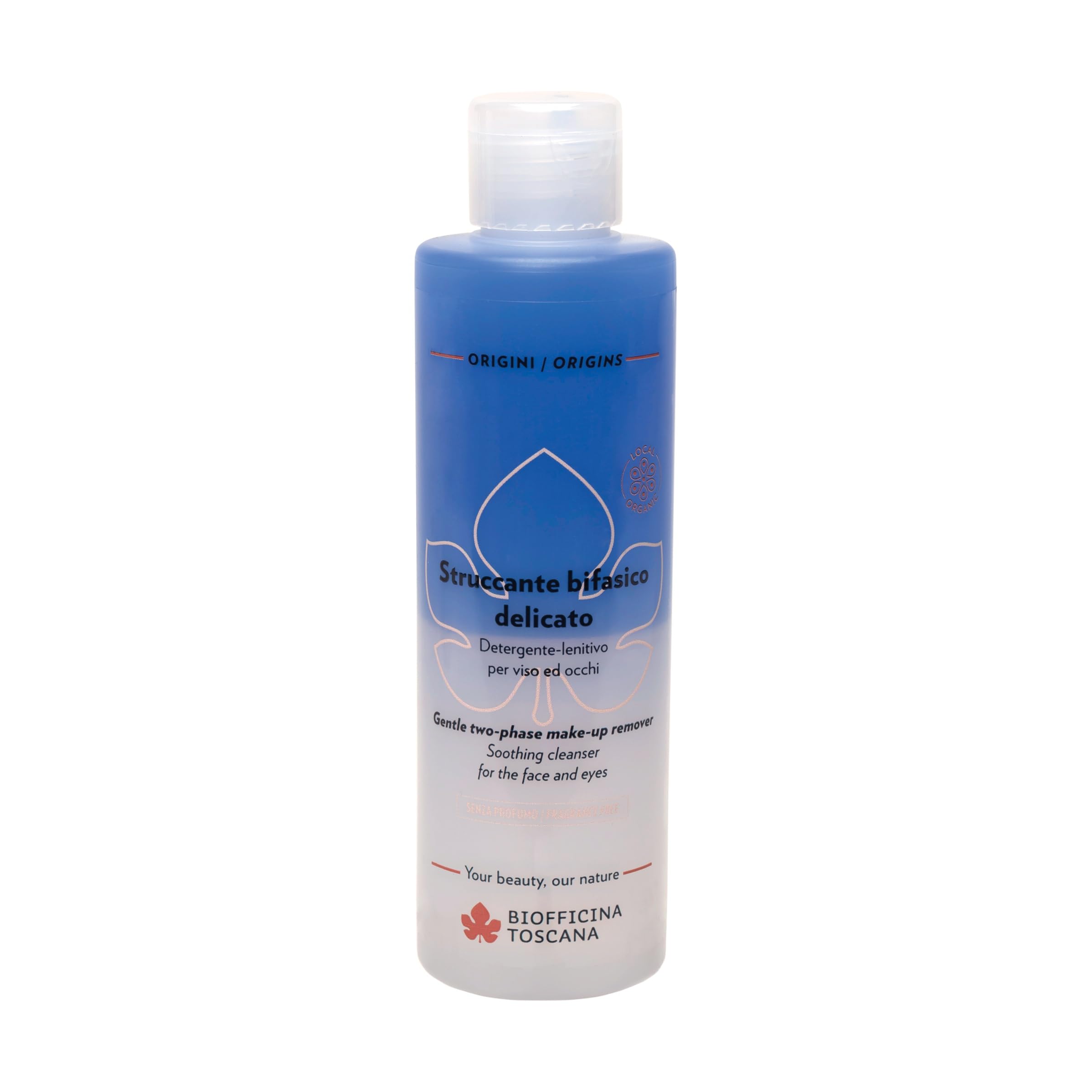 Latte Tonico Bifasico Struccante e Detergente - Biofficina Toscana - Biologico Certificato - 200ml