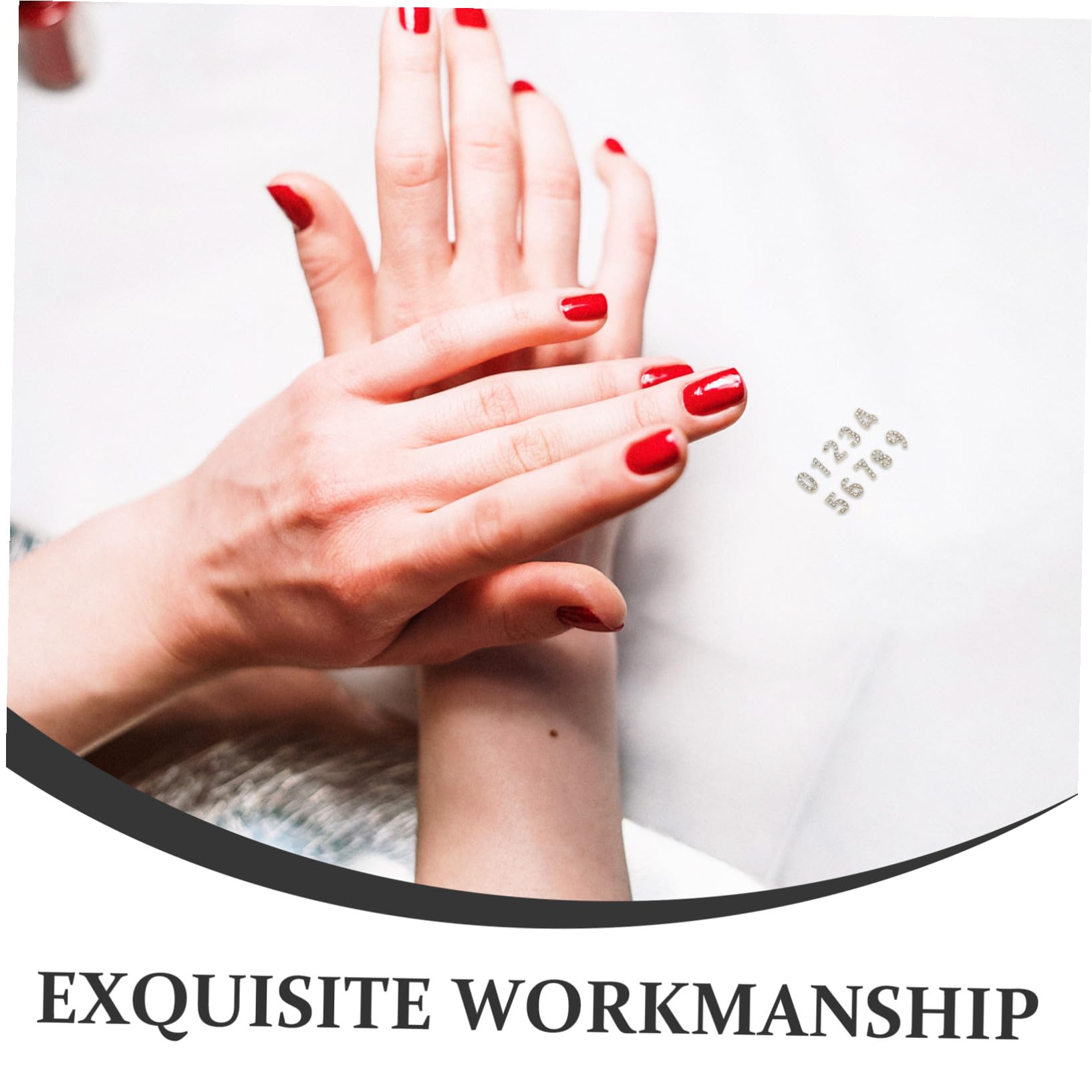 minkissy 100 Pezzi Ciondoli Per Unghie Con Di Ciondoli Per Unghie Con Di Gioielli Per Con Di Per Nail Art Accessori Per