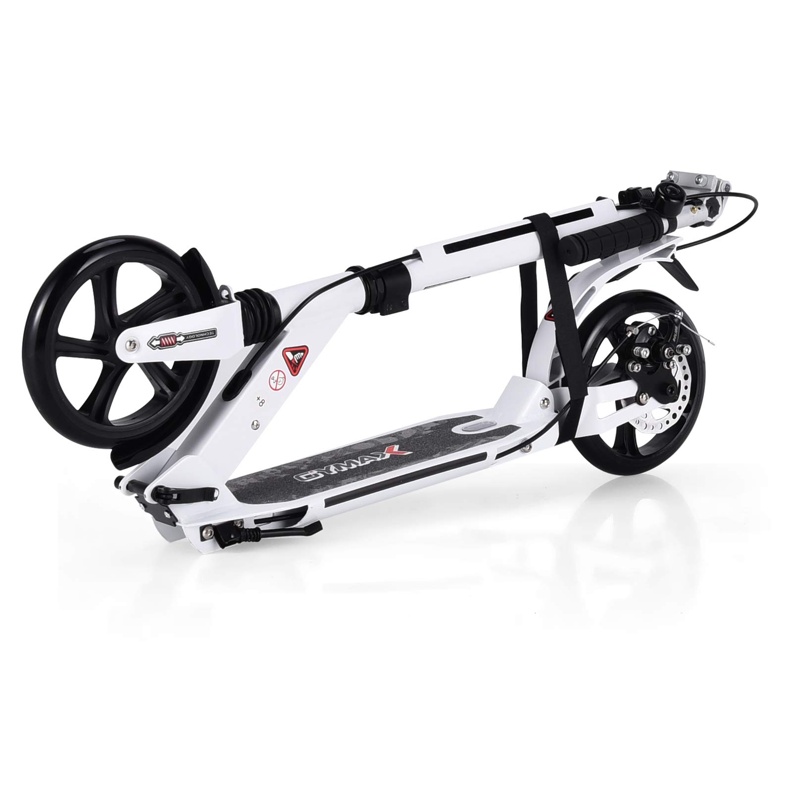 DREAMADE Trottinette Enfant Pliable à 4Roues avec Hauteur Réglable 72