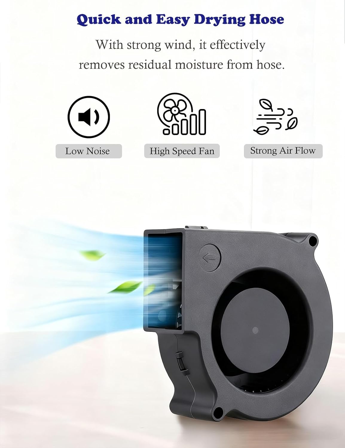 CPAP Hose Dryer with ON/Off Switch for Resmed Airsense 10 11 Machine Tubing, Cpap Cleaner Blower Fan, Cpap Tube Cleaning Kit Helps Quick Drying Hose, Cpap Supplies