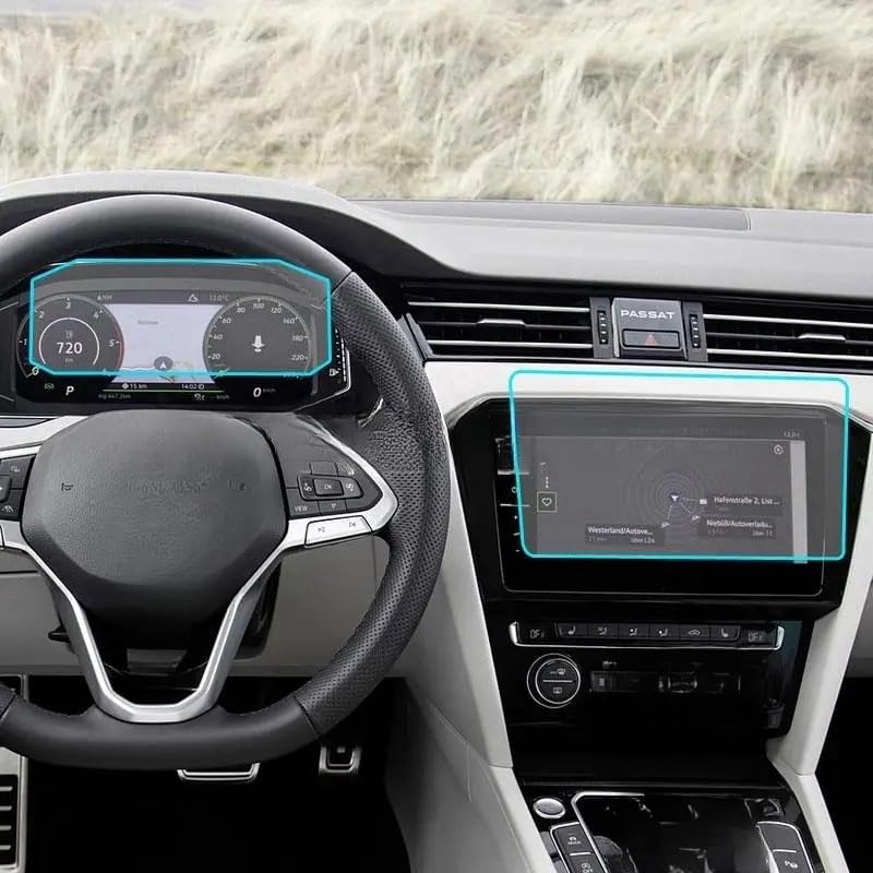 Evita arañazos en salpicadero Passat Alltrack con este protector de cristal 2