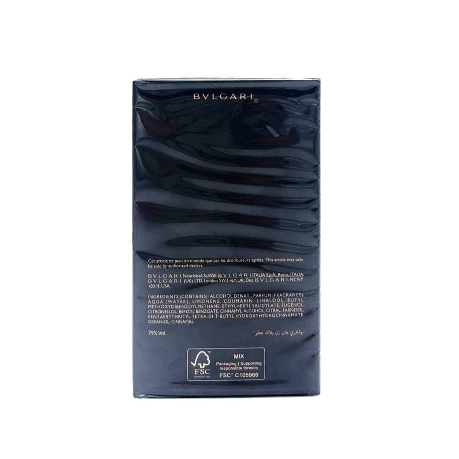 BULGARI MAN BLACK PARFUM 60 ML