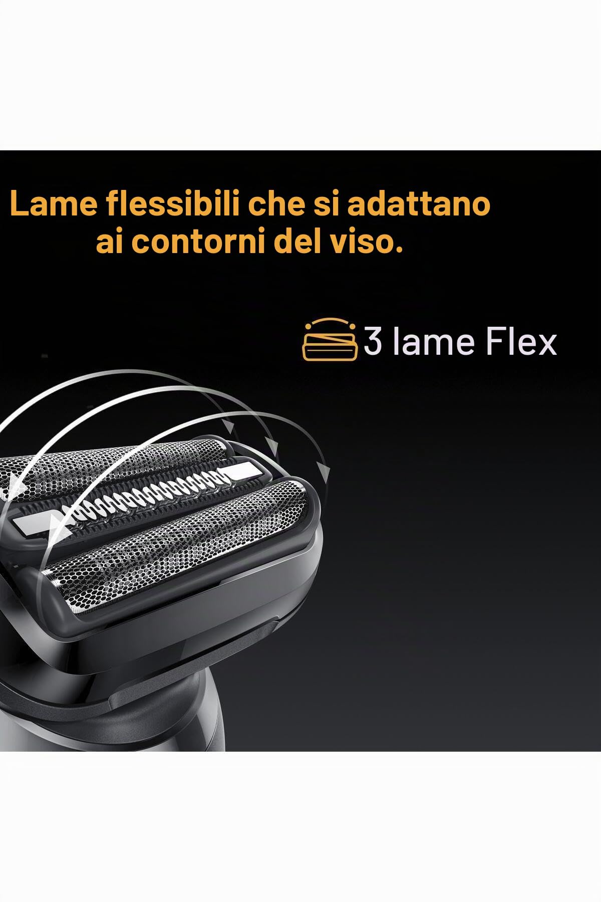 Braun Rasoio Uomo Elettrico Series 5, 52-A1000s, Blu - Rasoio Elettrico Senza Fili, Rifinitore Barba con Batteria 50 Min., Impermeabile, Made in Germany, Include Cappuccio di Protezione e Spazzola di