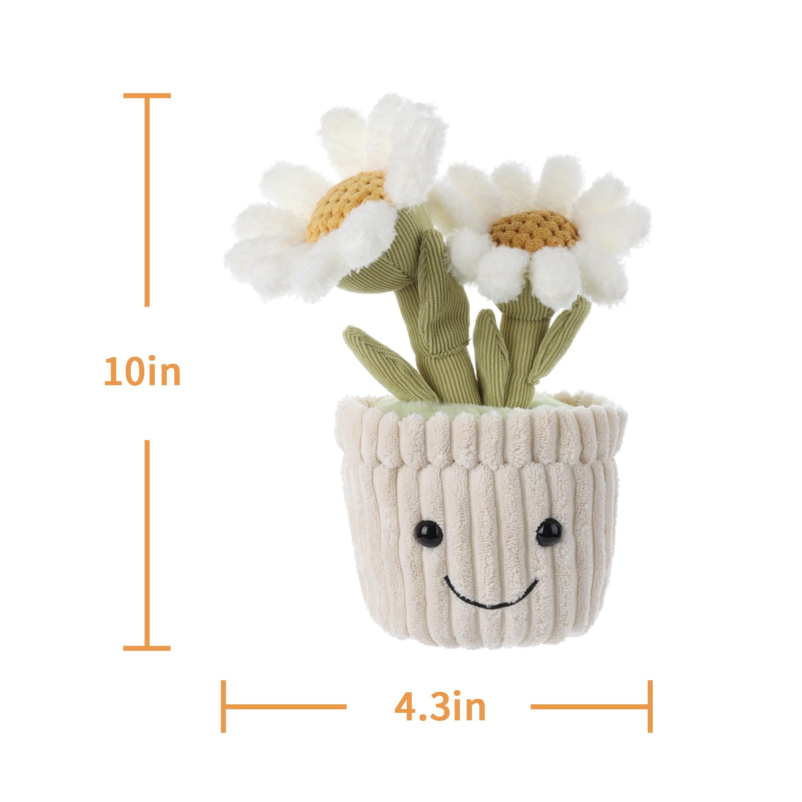 ☆未使用☆アーティスティックセイトー•フラワーチャイルド/リーフ型ディッシュ☆ Amazon.com: Apricot Lamb Soft Daisy Plant Plush Toy, Stuffed Green