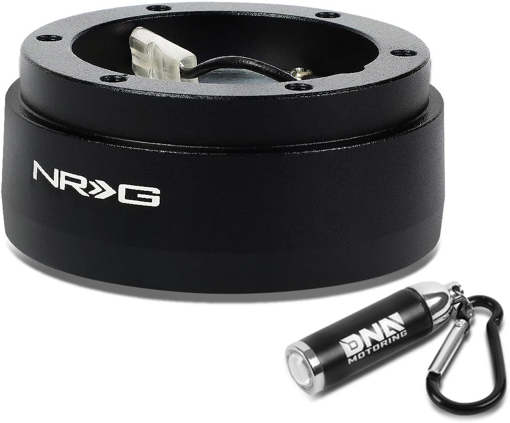 NRG Innovations SRK-186H Steering Wheel Short Hub Adapter Kit + LED Keychain Flashlight