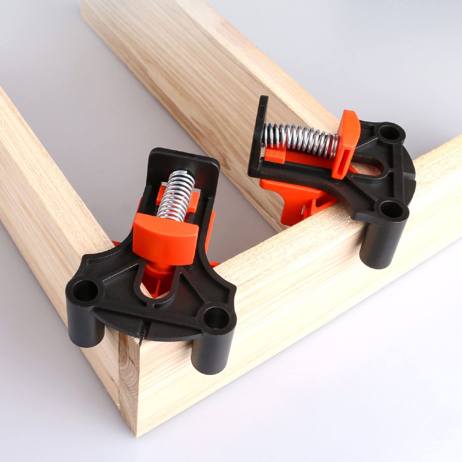 Lot De 16 Pinces D'angle Mardatt - 60°/90°/120° - Pour Assemblage Bois, Cadre Photo, Soudure