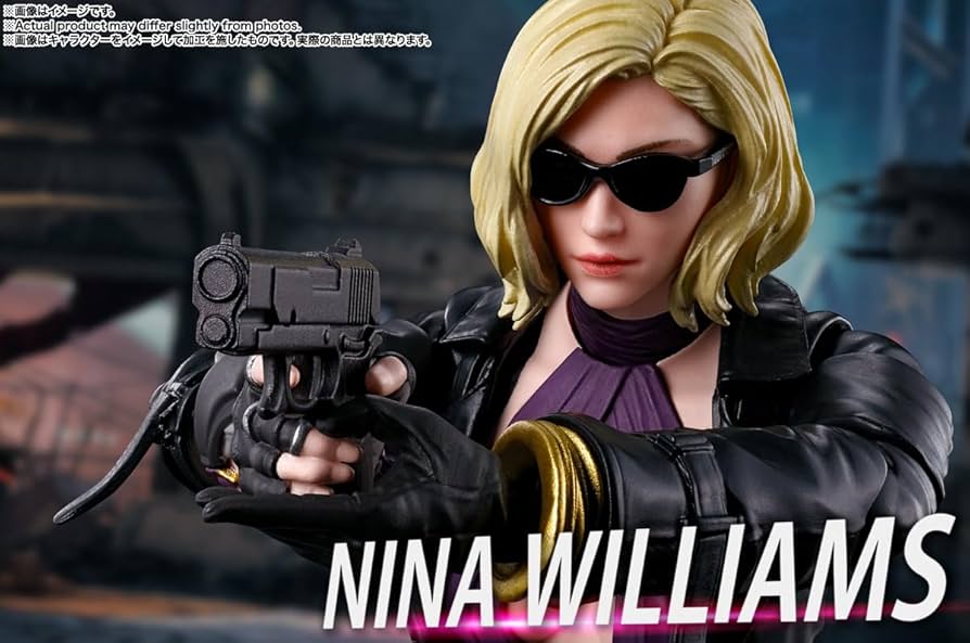 鉄拳 フィギュア ニーナ・ウィリアムズ NINA Amazon.com: TAMASHII NATIONS - Tekken 8 - Nina Williams, Bandai