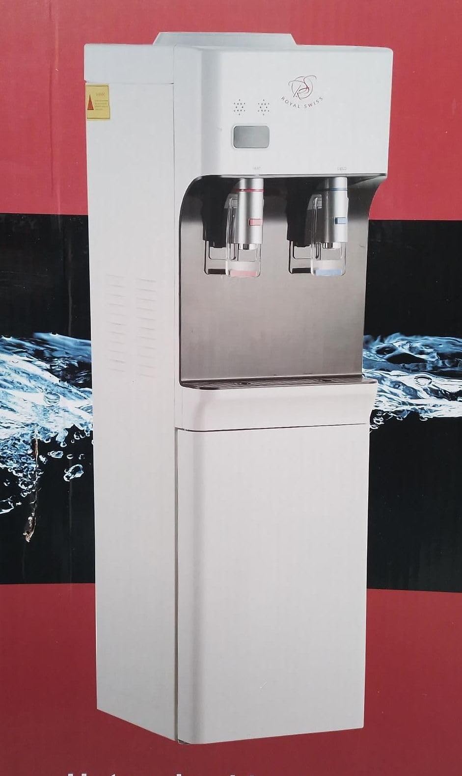 Onderlaad Waterdispenser Warm en Koud Waterkoeler met Leeg Fles Indicatorlicht voor Thuis en Kantoor Gebruik Goud