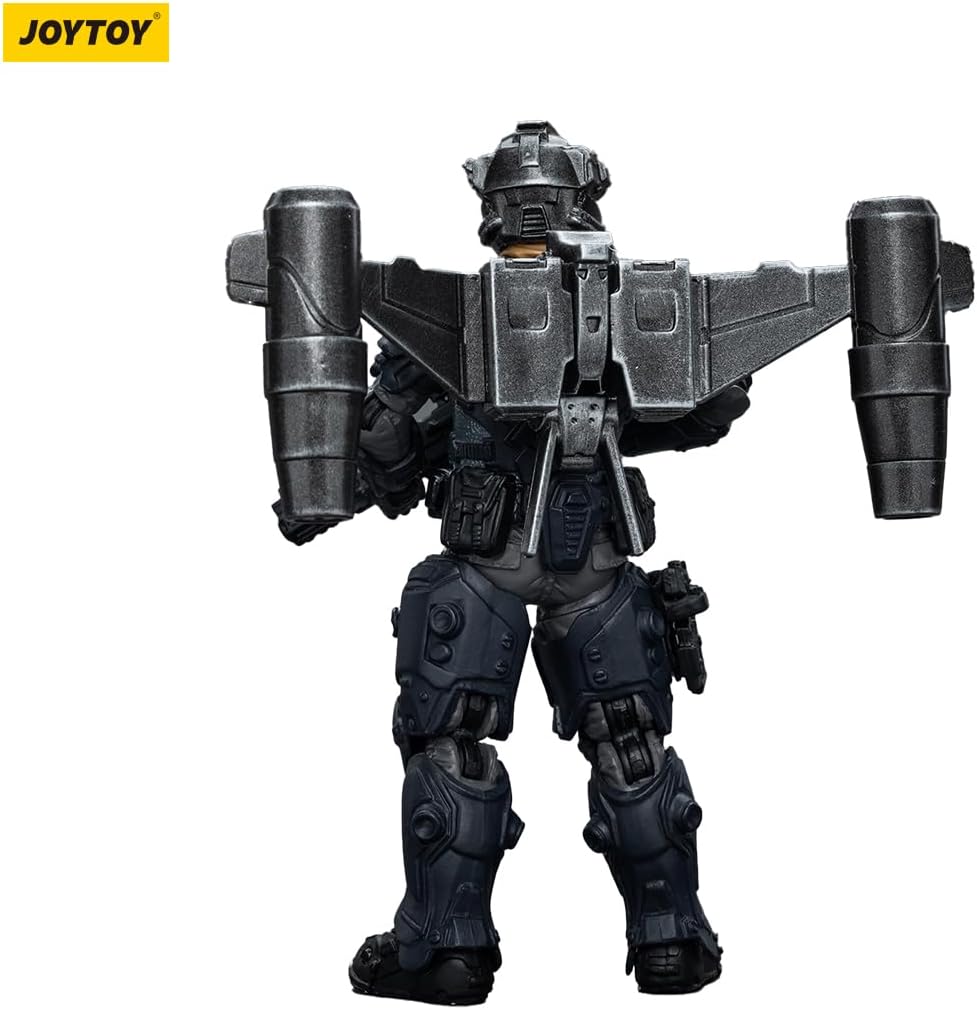 JOYTOY Action Figures Army Builder Promotion Pack 3 1/18 Movable Model Collectible Figurine (Figure 26 -Jetpack Mercenary)
