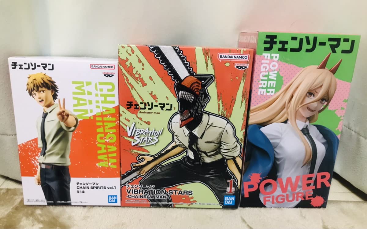 Amazon.co.jp: チェンソーマン デンジ パワー フィギュア 3体セット