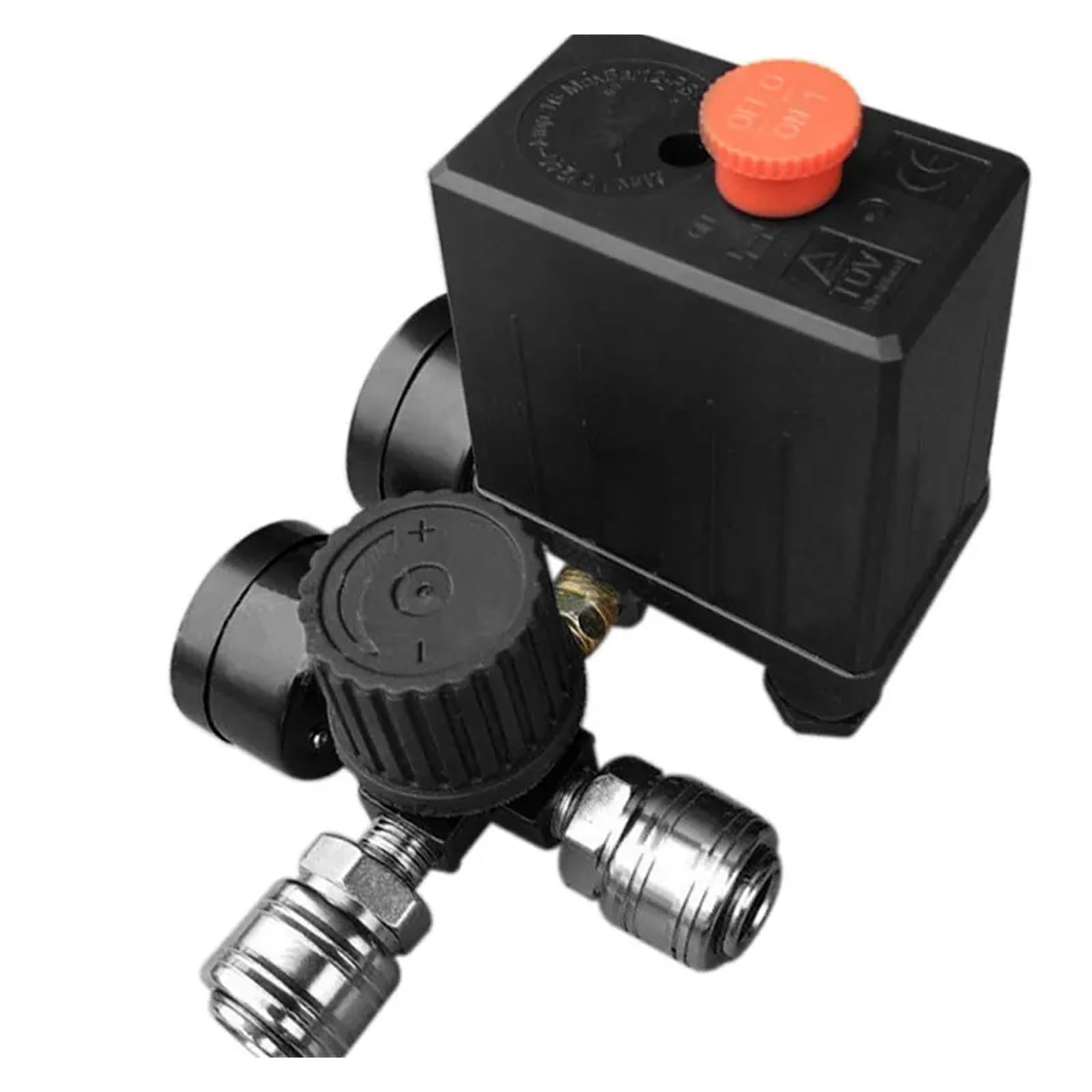 presostato del compresor Válvula de Bomba de Aire de 3000 l/min, 0-180 PSI, con manómetro, regulador de 220 V/380 V, compresor de Aire, presión de Bomba(220V)