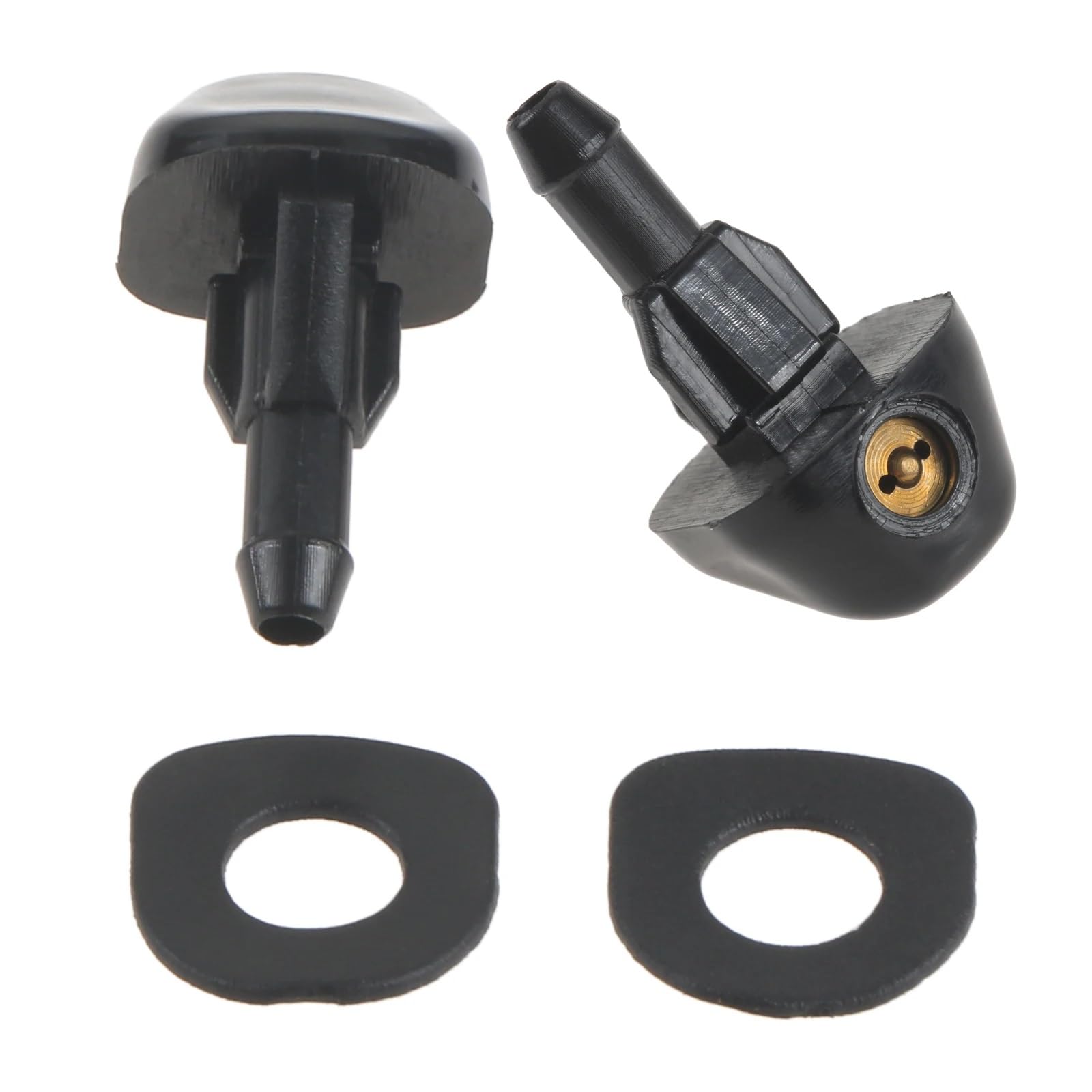 Windshield Washer Spray Nozzle Compatible with Toyota for 4Runner 1987-1995 for Celica 1987-1989 2Pcs Front Windshield Wiper Washer Nozzle Spray OE 85381-35040
