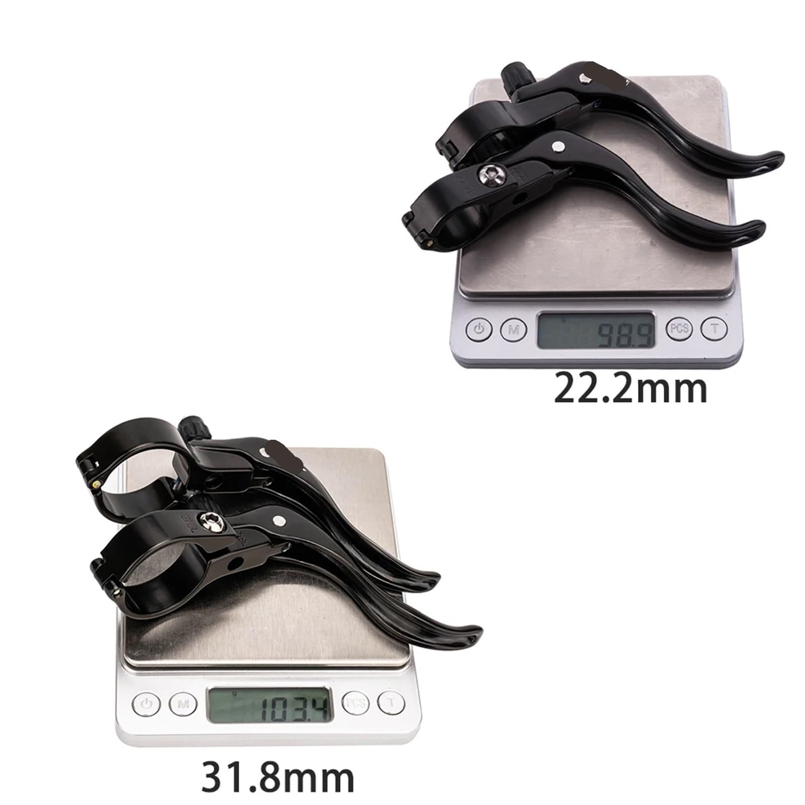 Leva Freno Bici Leva Freno Bici da Corsa, Leva Freno a V a sgancio rapido for Bici da Corsa a Scatto Fisso, for Manubrio da 22,2 a 31,8 mm(31.8mm And Wire)