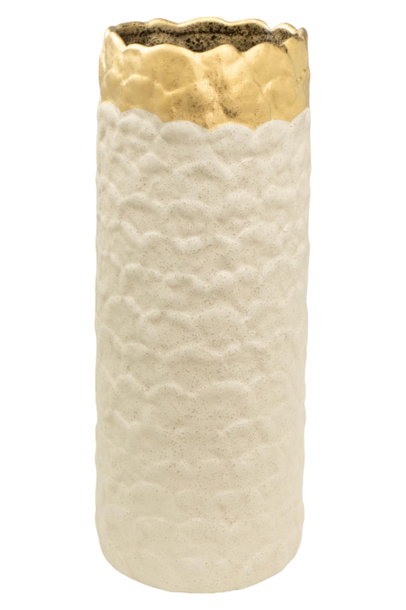 Vase en porcelaine pour table de salon et ambiance chaleureuse