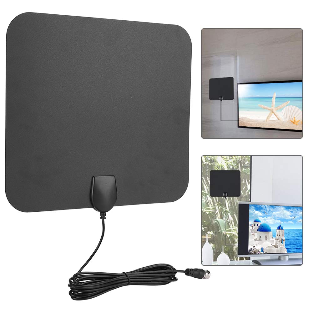 TY28D, HDTV Indoor Digital Home Télévision Télévision Télé ATSC Antenne Antenne Cable avec Amplificateur de Signalisation