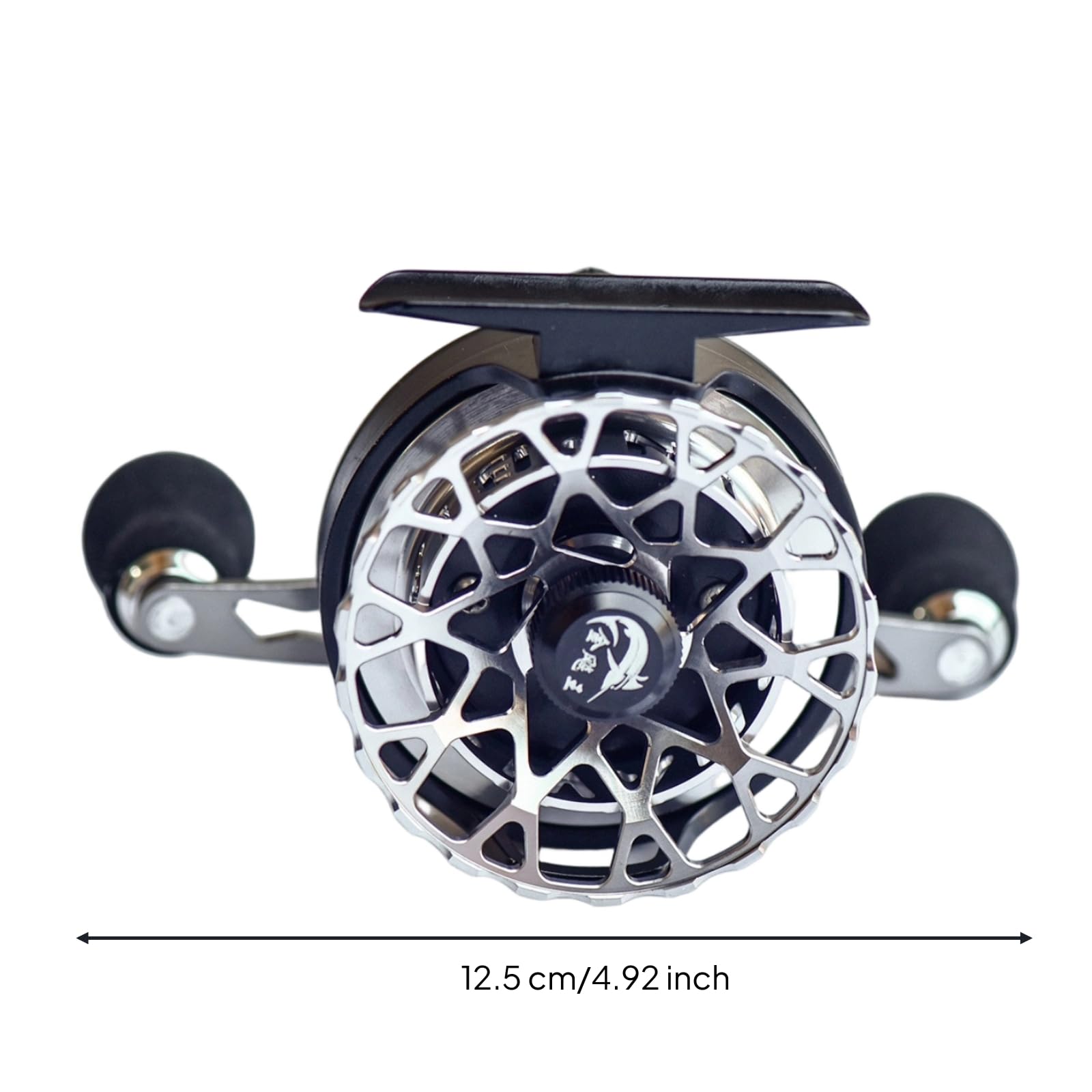 Harilla Mulinello da Pesca Baitcaster Raft Freshwater Lega di Alluminio Controllo Doppia Modalità Trascinamento