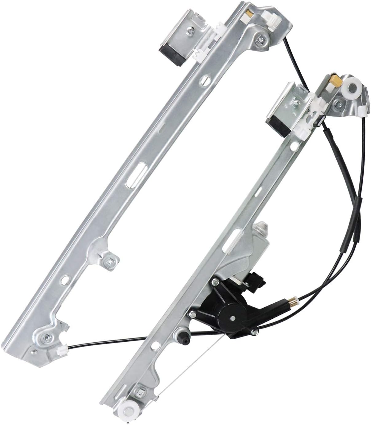 Front Left Driver Side Power Window Regulator with Motor Assembly fit for Chevrolet Tahoe Silverado 1500/2500 & GMC Yukon 2000-2006, for Cadillac Escalade 2002-2006, Replaces 741-644