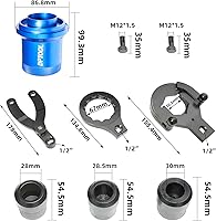 Vista 7 de Kit de herramientas para instalar y quitar diferenciales del eje de transmisión trasero Compatible con BMW M2 M3 M4 M5 E70 E90 E91 E92 X3 X5 X6 RWD