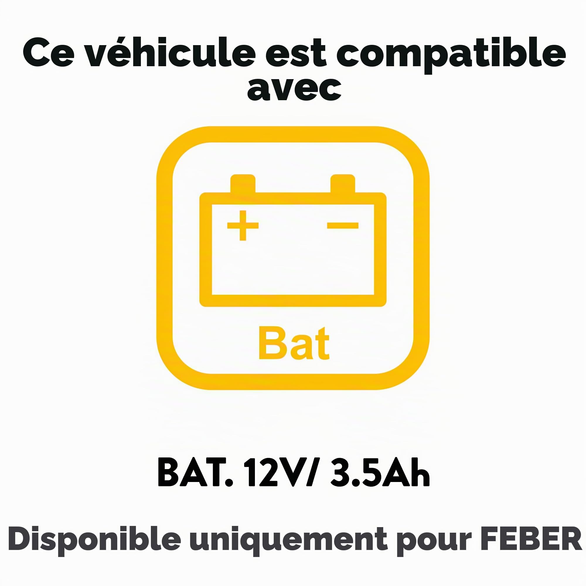 Feber - Quad Boxer, Batterie véhicule Electrique, 12 V, Vert (Famosa 800012541)