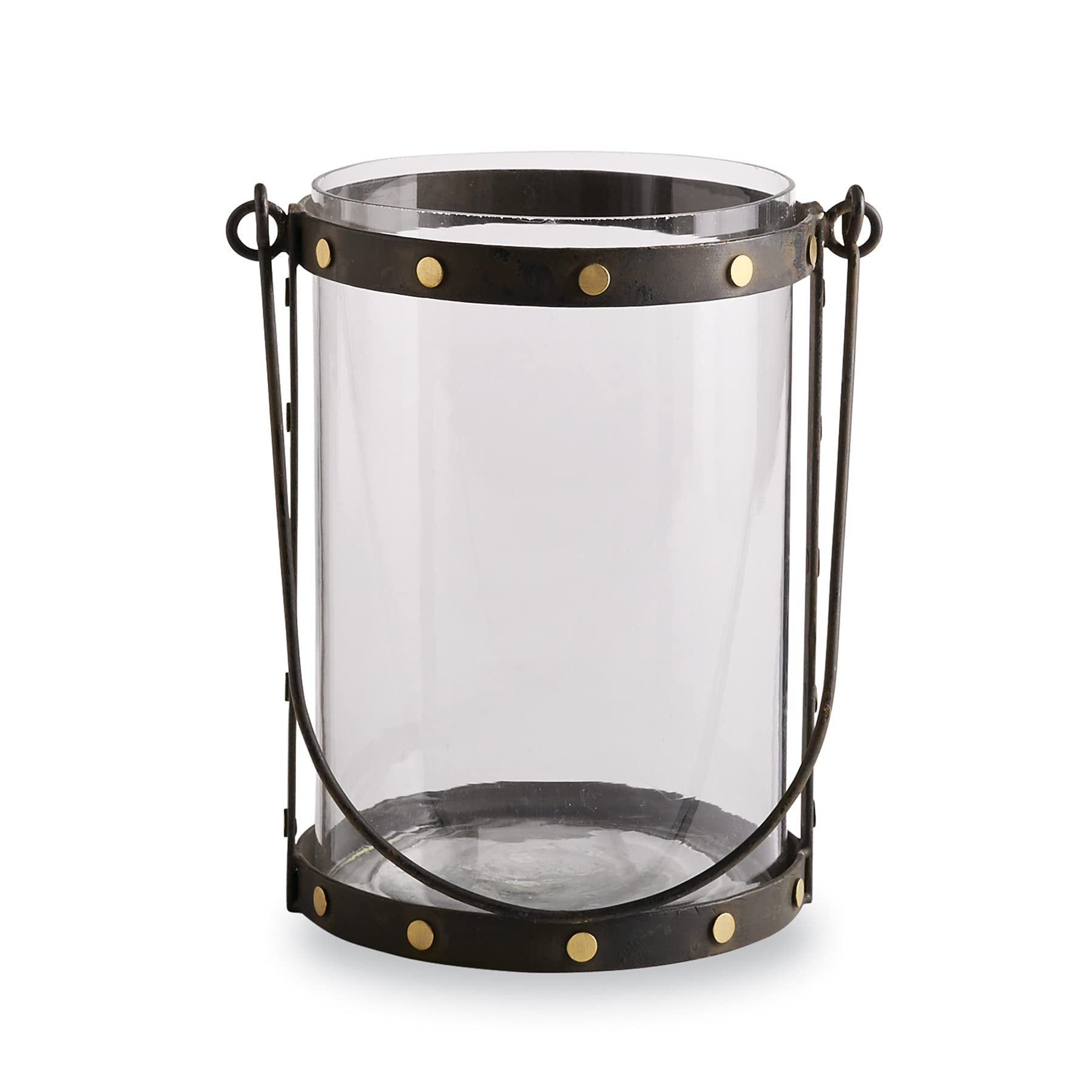 Large Brass Stud Votive Holdr