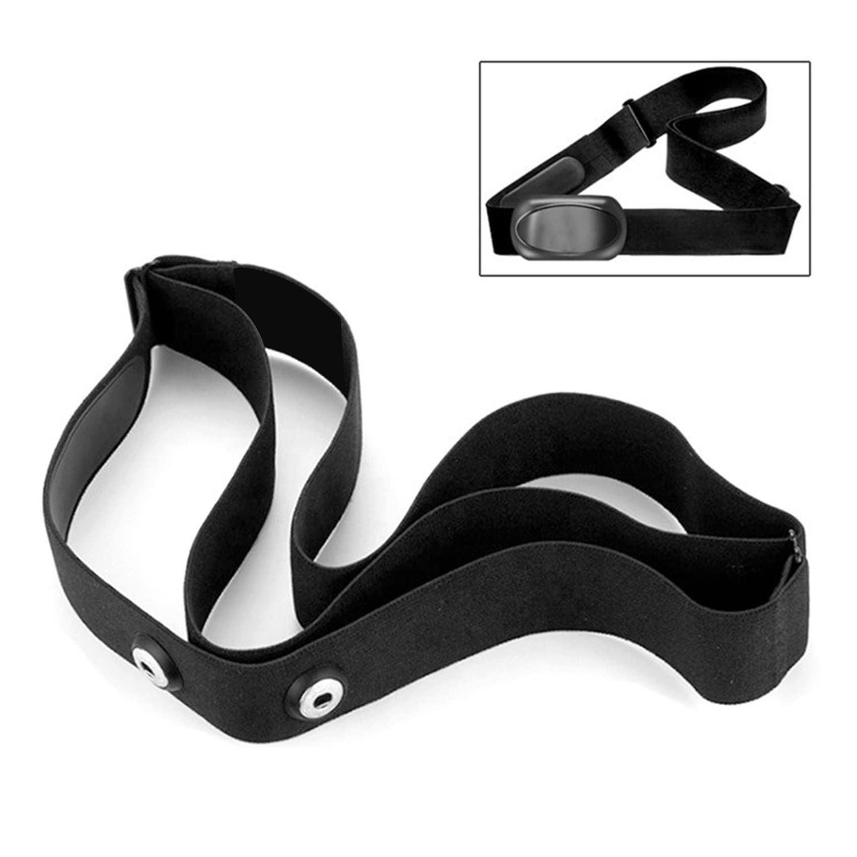 40Pcs frequenza cardiaca fascia toracica regolabile cinghia per sport Wireless cardiofrequenzimetro