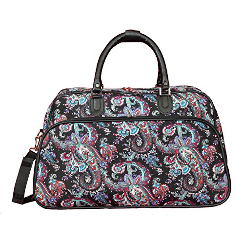 World Traveler Paisley 21-inch Carry-on Shoulder Duffel Bag