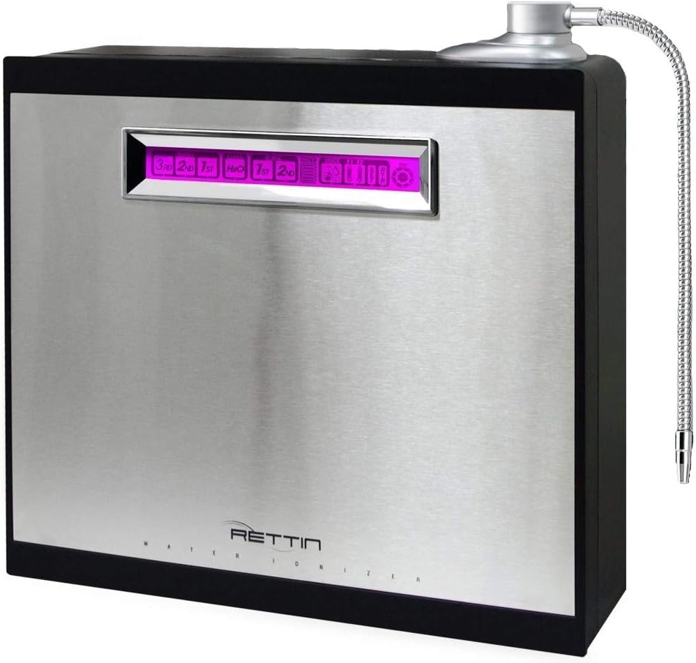 New Tyent Mmp 11 Plate Turbo Water Ionizer Black & Stainless Steel