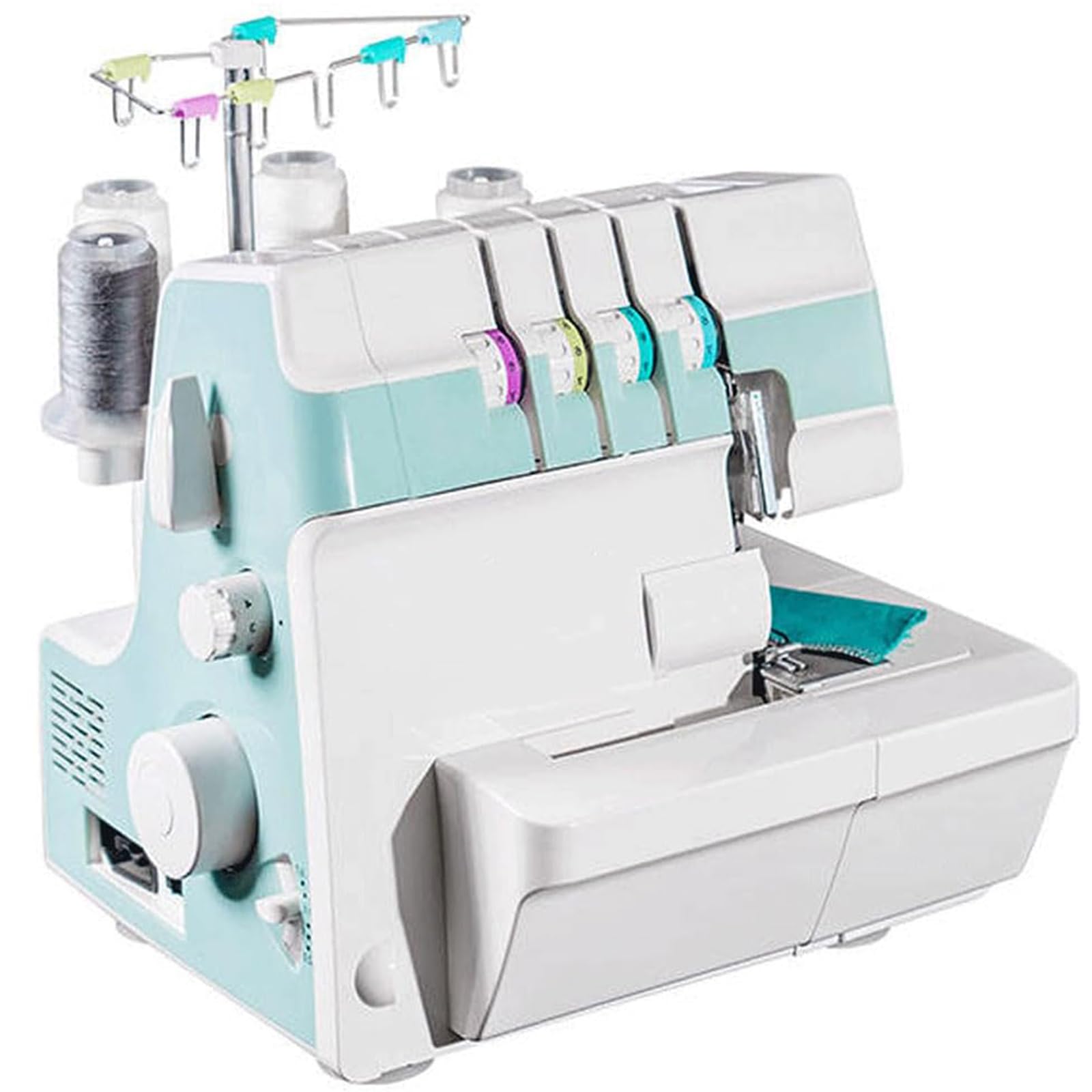 Maszyna Overlock, 4-Nitkowy Overlock ze Ściegami 2/3/4 Igły