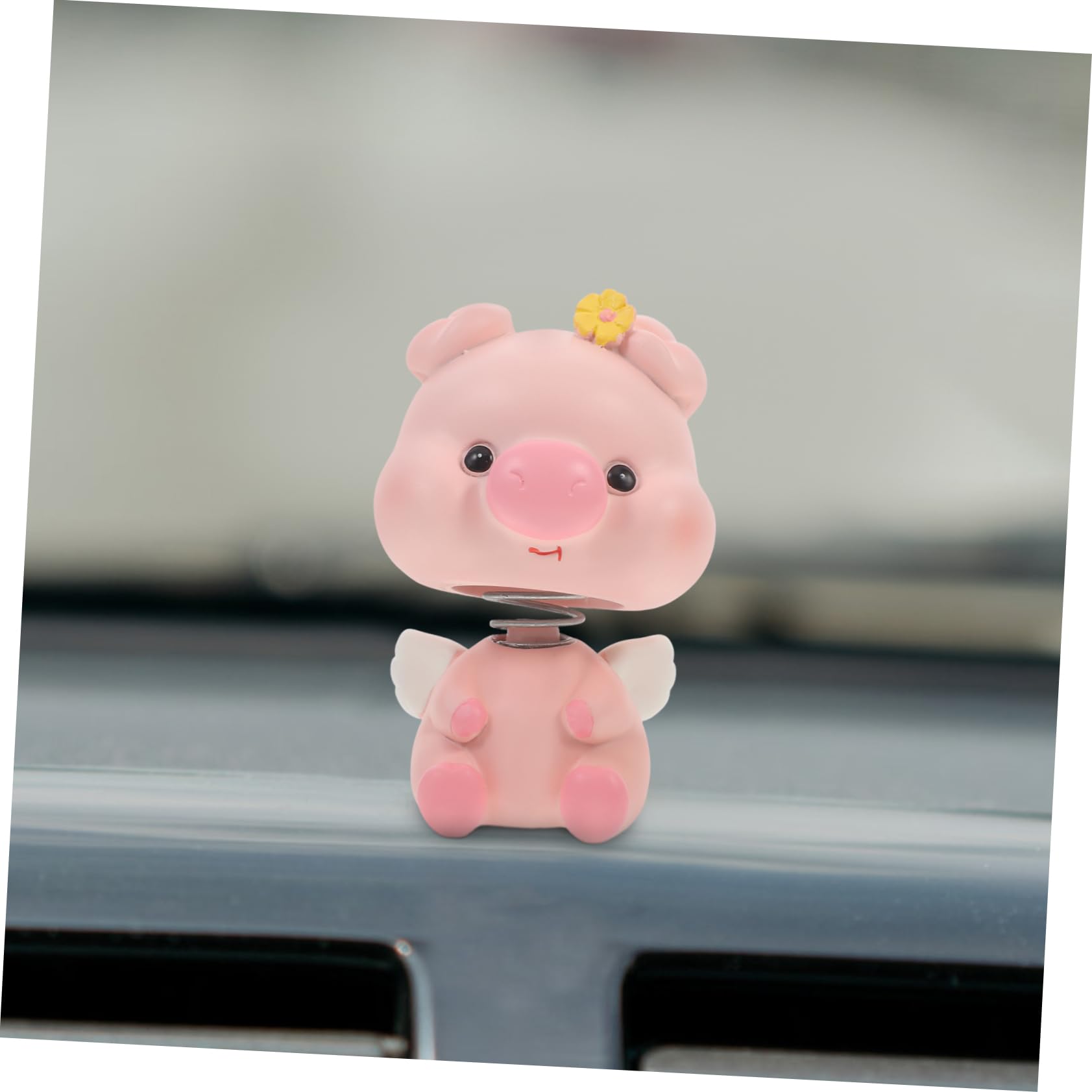 UPKOCH 5stücke Dashboard Deko Pig Figurine Wackelkopf Auto Ornament Niedliche Harz Statue Für Innenraum Wohnzimmer Geschenkidee Für Autoliebhaber Einzigartige Dekoration Für Auto Und
