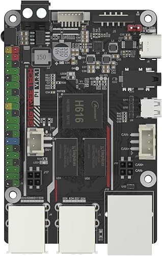 BIGTREETECH Pi Tablero de control 64bit Quad Core, 1 GB DDR3L 40 pines GPIO compatible con SKR MINI E3 V3.0/Octopus V1.1/Pro, SKR V1.4
