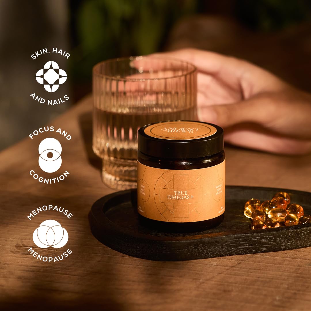 Ancient + Brave True Omegas+ | 60 Cápsulas | 30 Días | Omega-3 y Omega-7
