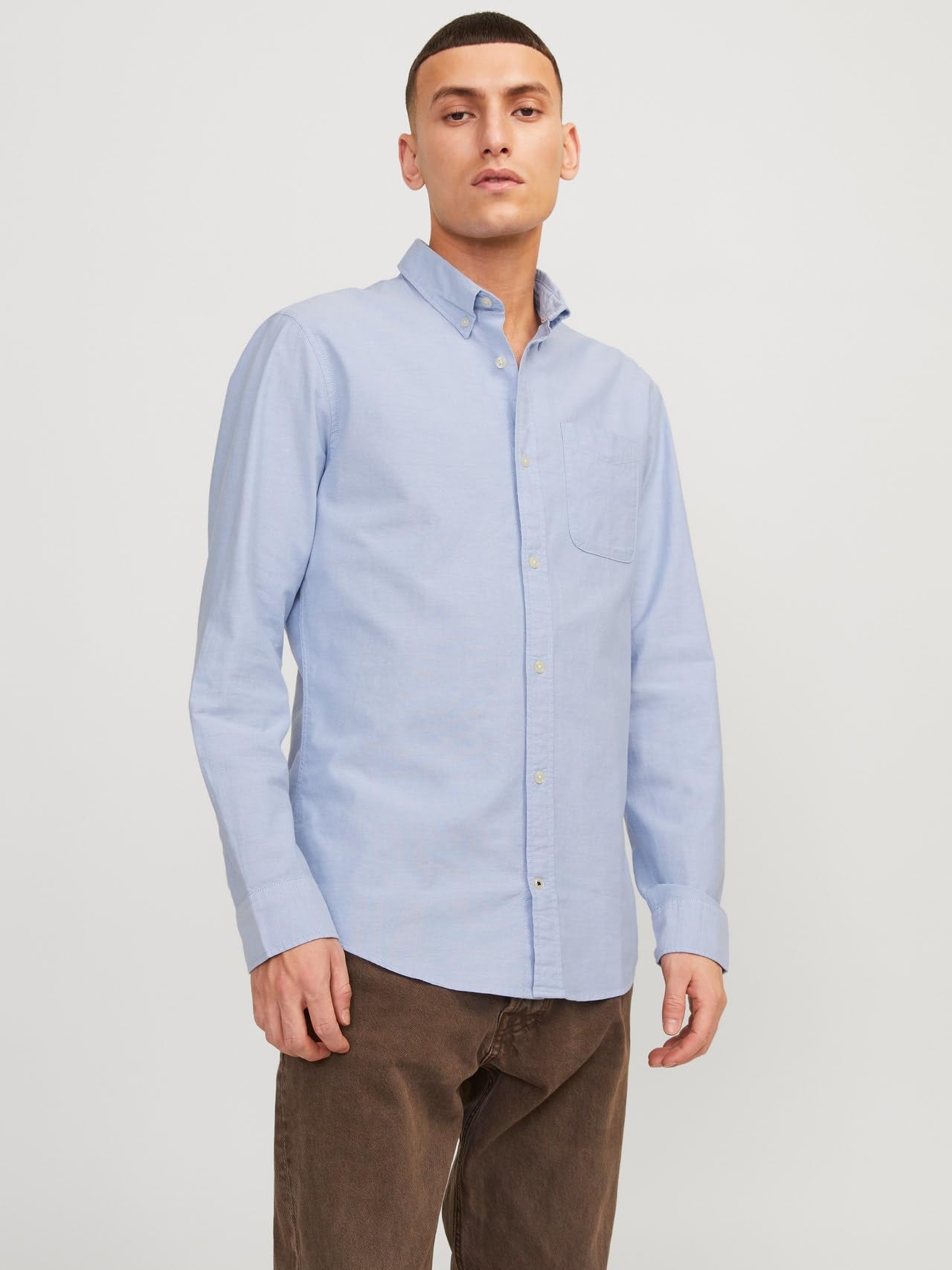 JJEOXFORD SHIRT LS NOOS Gömlek Erkek