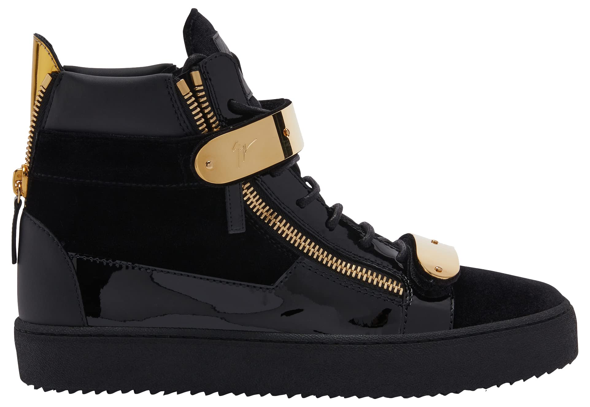 Giuseppe Zanotti, COBY Mid-top sneakers: 8 Black